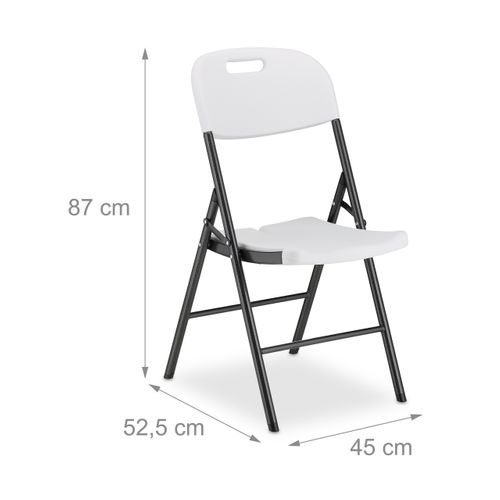 Chaise De Jardin Pliante En Lot De 2