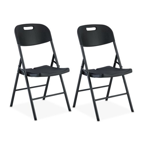 Chaise De Jardin Pliante En Lot De 2