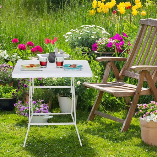 Table De Jardin Pliante Effet Bois