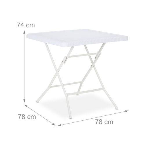 Table De Jardin Pliante Effet Bois