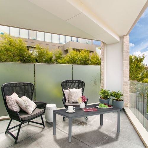 Table Basse De Jardin à L'aspect Bois