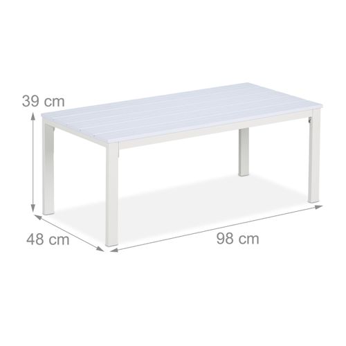 Table Basse De Jardin à L'aspect Bois