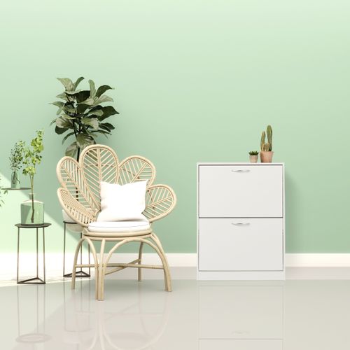 Meuble à Chaussures Blanc