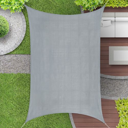 Voile D'ombrage Rectangulaire En Pe-hd