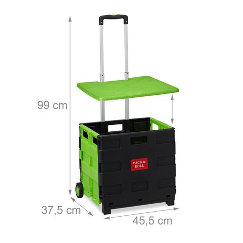 Chariot De Courses Avec Couvercle