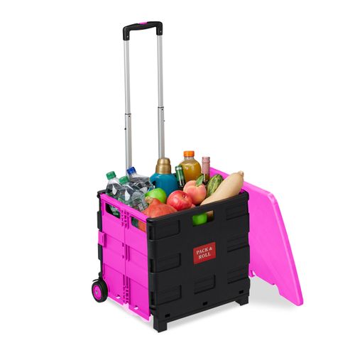 Chariot De Courses Avec Couvercle