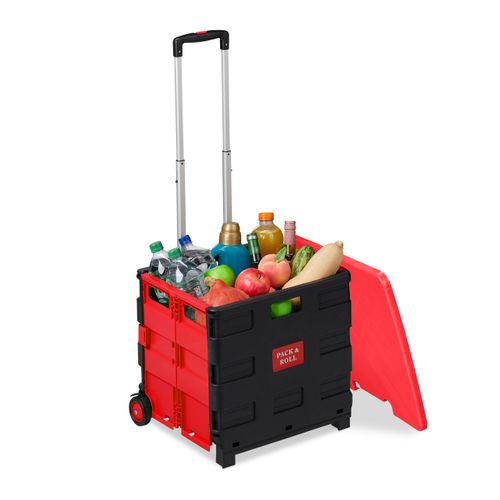 Chariot De Courses Avec Couvercle