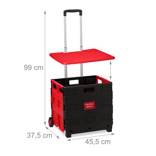 Chariot De Courses Avec Couvercle