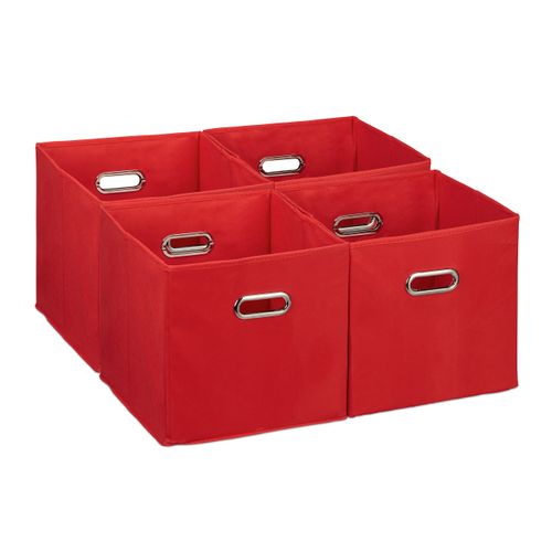 Lot De 4 Boîtes De Rangement