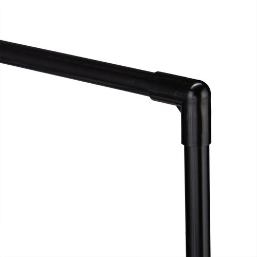 Étagère à Chaussures Métal Noir