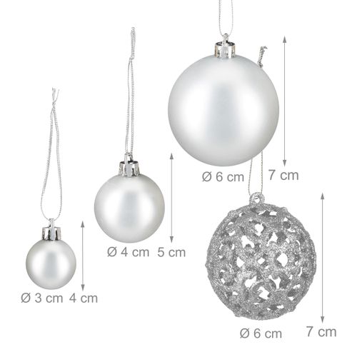 150x Boules De Noël