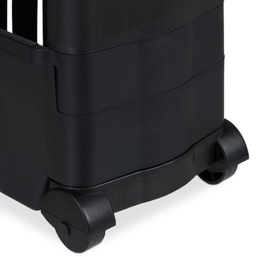 Étagère De Cuisine à Roulettes 3 Niveaux