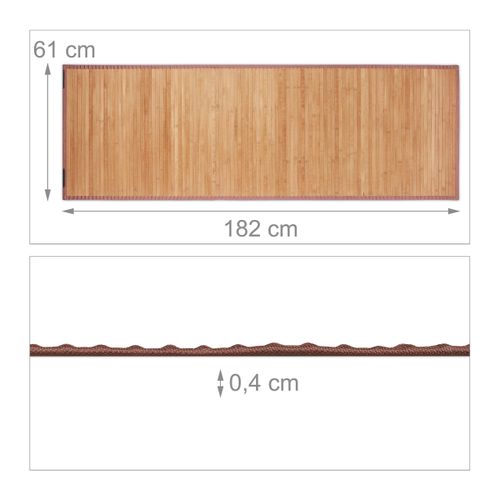 Tapis En Bambou Sortie De Bain Douche