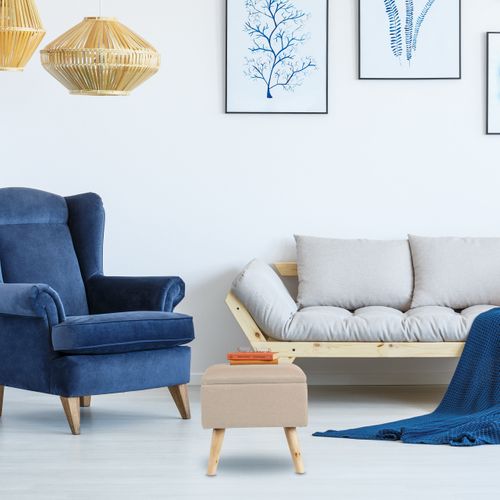 Tabouret Avec Espace De Rangement