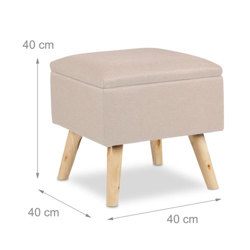 Tabouret Avec Espace De Rangement