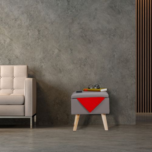 Tabouret Avec Rangement Cuir Artificiel