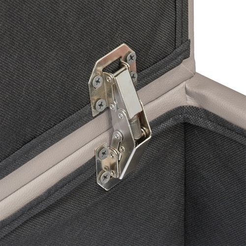 Tabouret Avec Rangement Cuir Artificiel