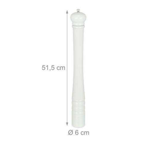 Moulin à Sel Et Poivre XXL En Bois