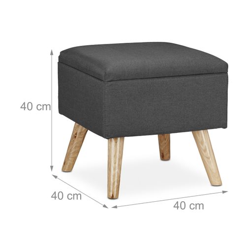 Tabouret Avec Espace De Rangement