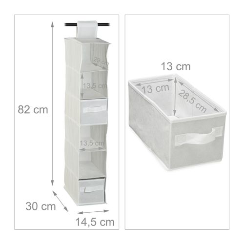 Étagère Suspendue Tissu Armoire