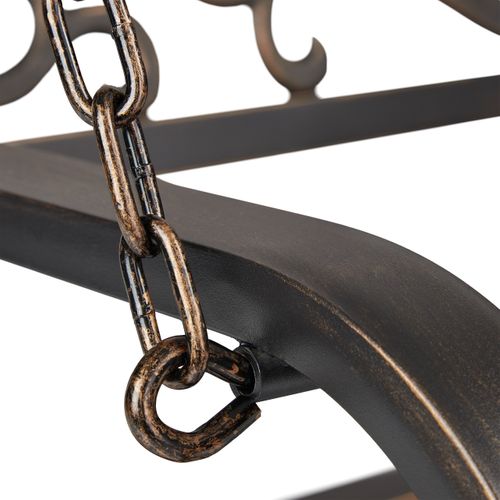 Banc Suspendu En Métal D’extérieur