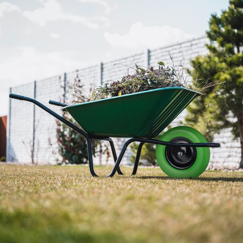 Roue De Brouette Avec Axe 4.80 4.00-8