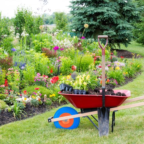 Roue De Brouette Avec Axe 4.80 4.00-8