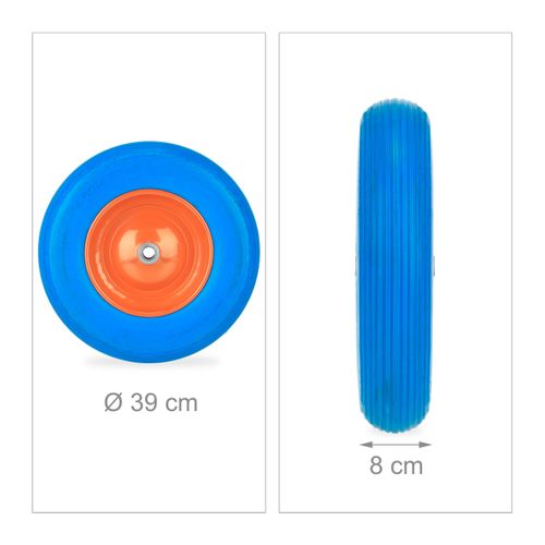 Roue De Brouette Pu 4.80 4.00-8
