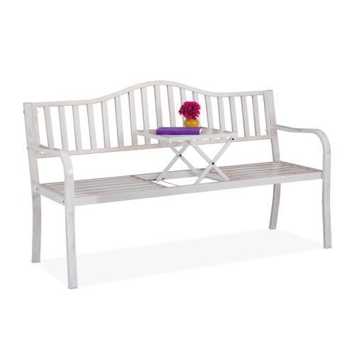 Banc De Jardin Avec Table Pliante