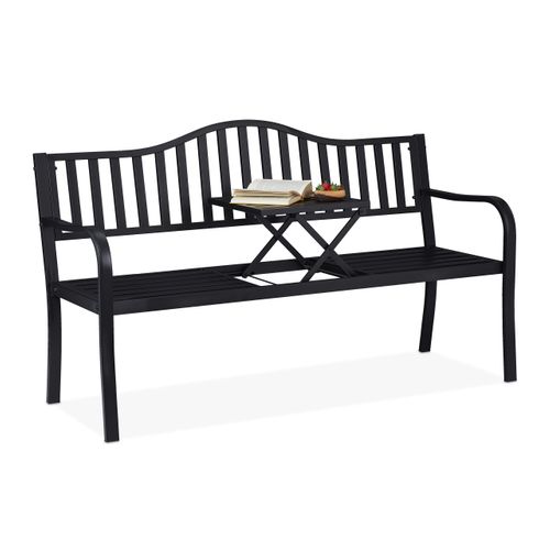 Banc De Jardin Avec Table Pliante