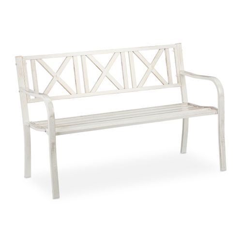 Banc De Jardin En Métal