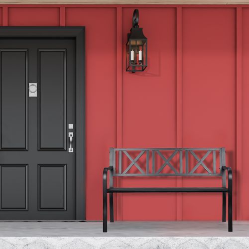 Banc De Jardin En Métal