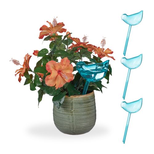 Lot De 4 Arrosoirs Automatiques Oiseaux