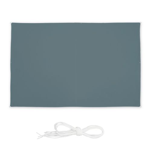 Voile D'ombrage Rectangulaire Gris