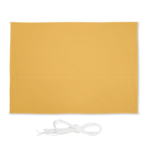 Voile D'ombrage Rectangulaire Jaune