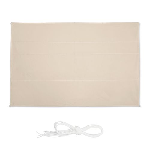 Voile D'ombrage Rectangulaire Beige
