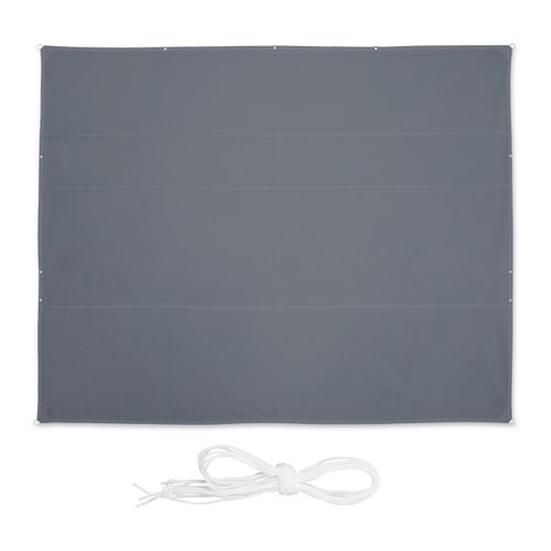 Voile D'ombrage Rectangulaire Gris