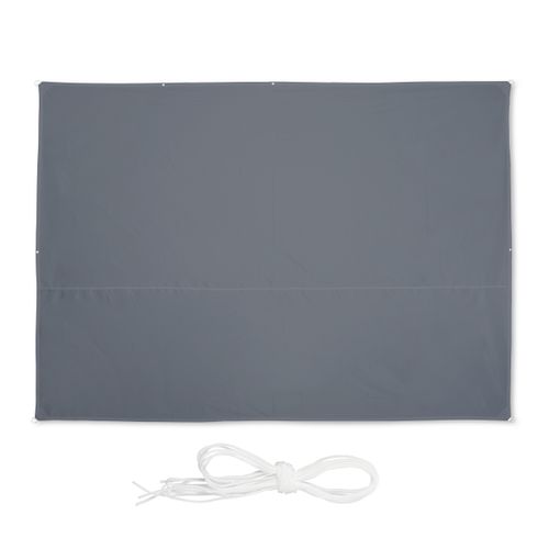 Voile D'ombrage Rectangulaire Gris