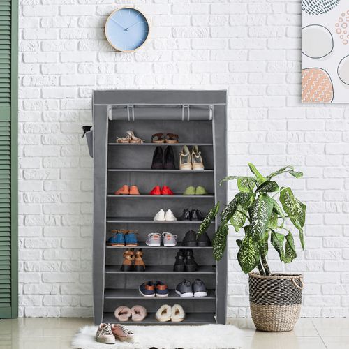 Meuble à Chaussures Tissu