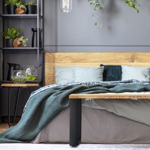 Jeu De 2 Pieds De Table Noirs