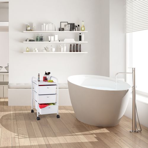 Chariot Sur Roulettes Pour Le Bain