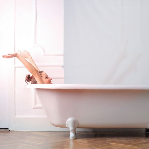 Store De Baignoire Blanc