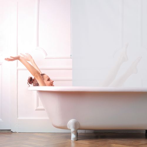 Store De Baignoire Blanc