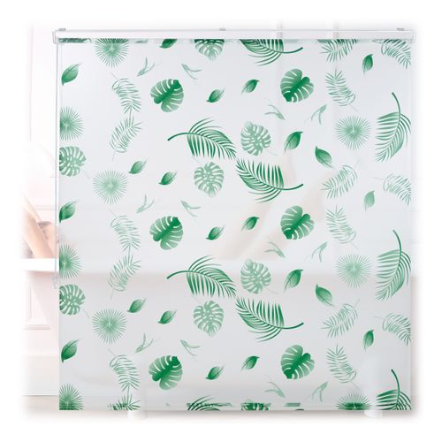 Store De Baignoire Feuilles Vert