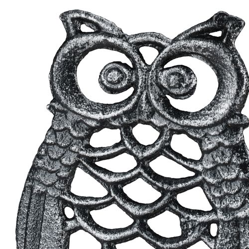 Cloche De Porte En Fonte à Chouette