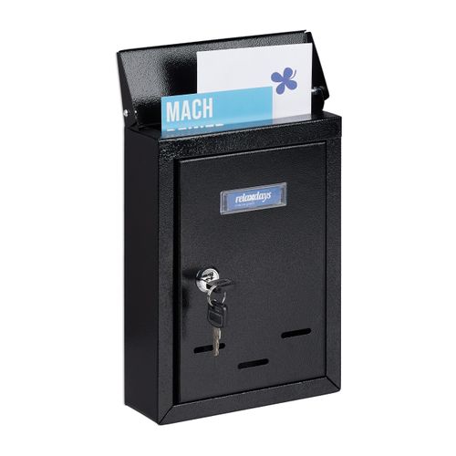 Boîte Aux Lettres Avec Plaque Nominale