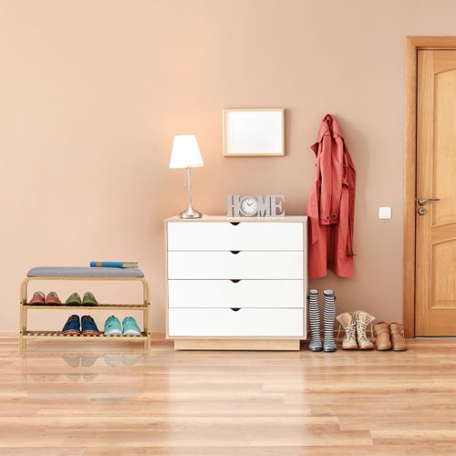 Banc Chaussures Avec Siège Pour 6 Paires