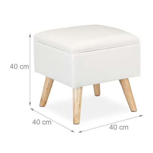 Tabouret Avec Espace De Rangement