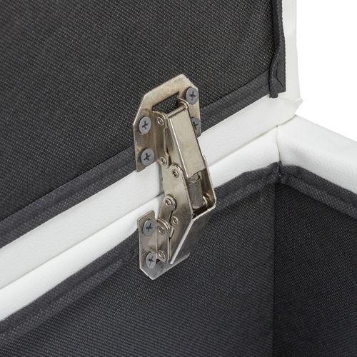 Tabouret Avec Rangement Cuir Artificiel