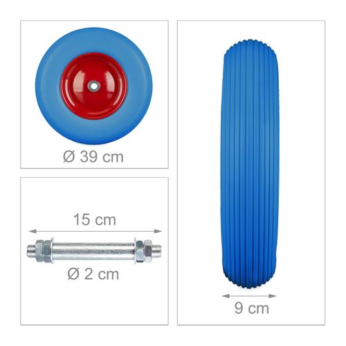 Roue De Brouette En Caoutchouc